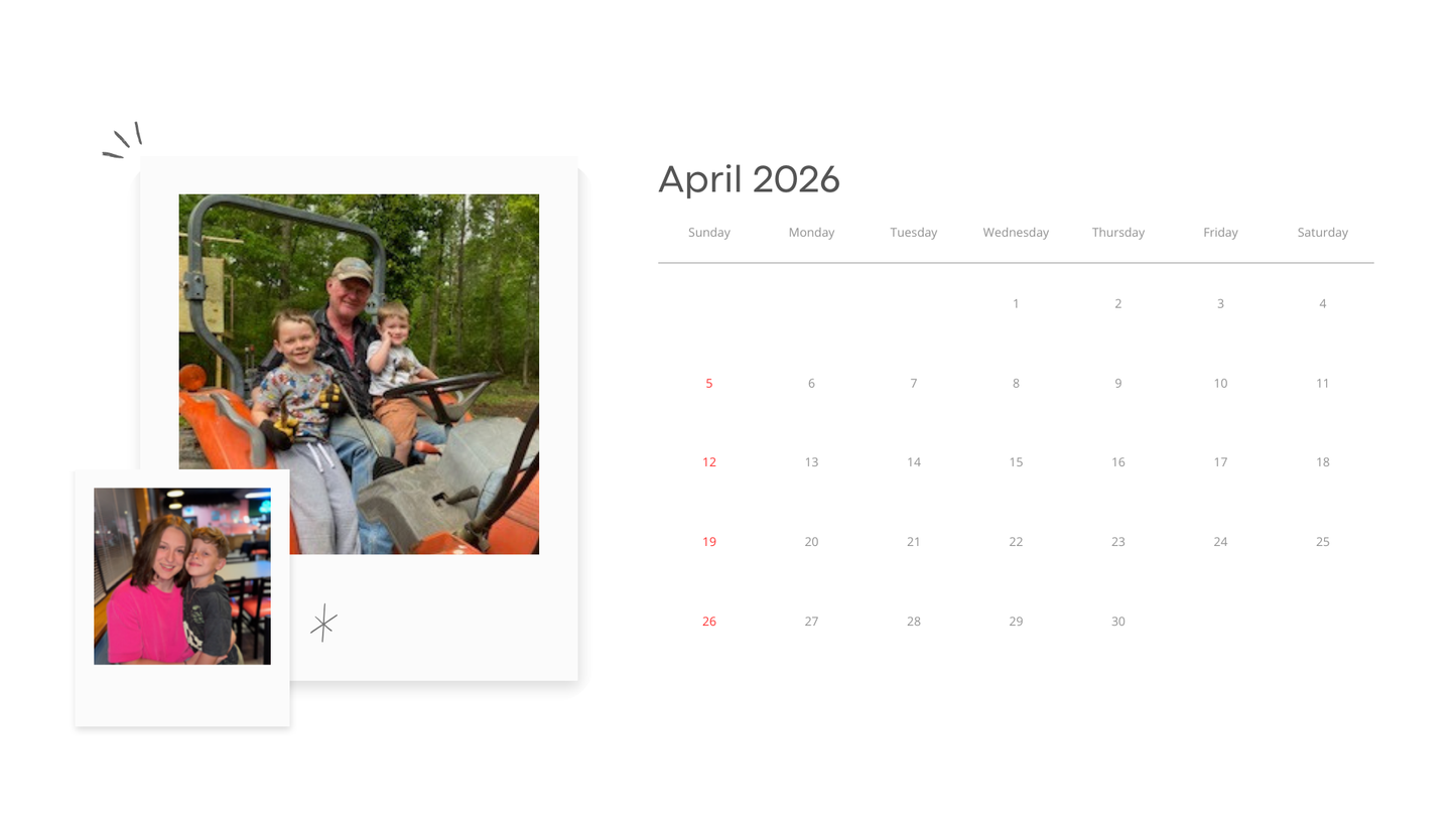 2026 Calendar (12 Month Set)