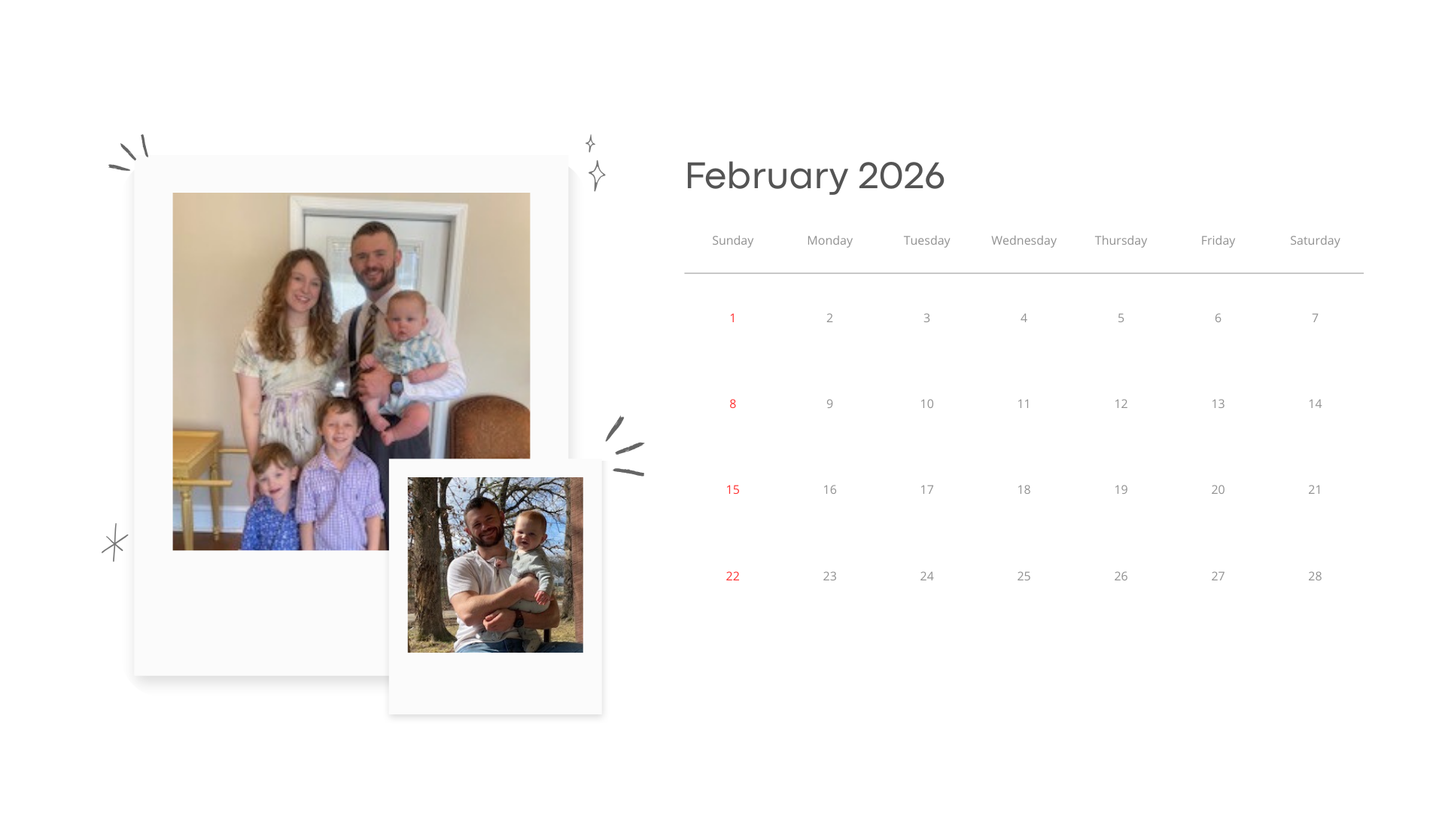 2026 Calendar (12 Month Set)